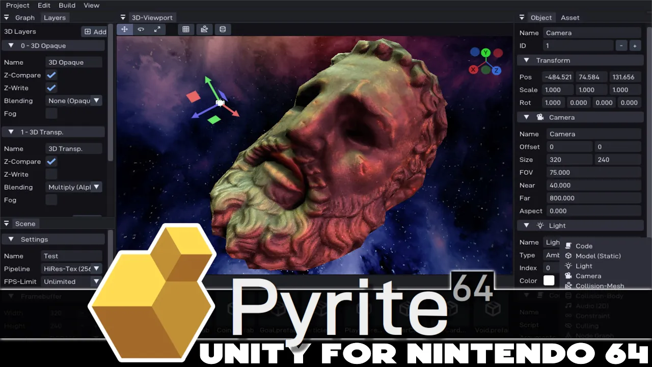 Pyrite64: An AMAZING and POWERFUL Nintendo 64 Game Engine!