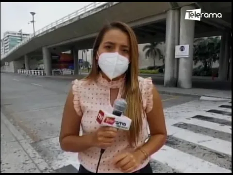 Vicealcalde inspeccionó cumplimiento de disposiciones del COE en el aeropuerto