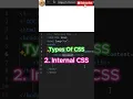 Style Multiple Elements with Internal CSS