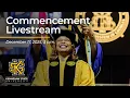 Fall 2025 Commencement - December 17 2025 at 3 00 pm