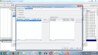 Creating Table in DB2 using QBE