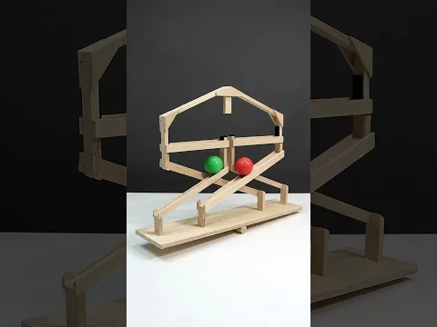 Cross legs endless movement #perpetualmotionmachine #woodworking