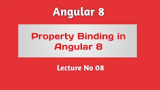 Angular 8 Tutorial - Part 08