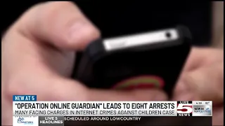 8 arrested in Charleston County operation targeting online predators