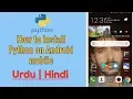 how to install best python app on android mobile for learning easiest way Qpython3 - Prog Info