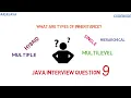 What are types of inheritance Inheritance in java Java Tutorial Ask Java Code Bode