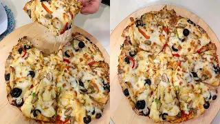 طريقة عمل البيتزا الإيطالي العزومة مع الشيف فاطمة أبو حاتي 