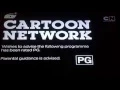 Cartoon Network Following Program Rated PG