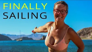 Sailing Hiraya Ep.34 We are finally sailing again!! We sail out of the marina and start cruising!!
