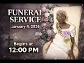 Funeral Service For Miss Ina Nelson January 4 2025