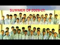 SPECIAL SUMMER CLASSES 2026-27