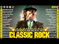 Lagu ACDC, Bon Jovi, Metallica, Guns N' Roses, U2, Queen, Aerosmith 🔥 Classic Rock 70s 80s 90s Full Album