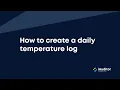 How to Create a Daily Temperature Log