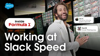 How F1® Turns Race Day Chaos into Content with Slack