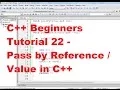 C Tutorial for Beginners 22 - Pass by Reference Value in C