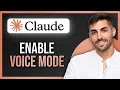 How to Use Voice Mode in Claude AI