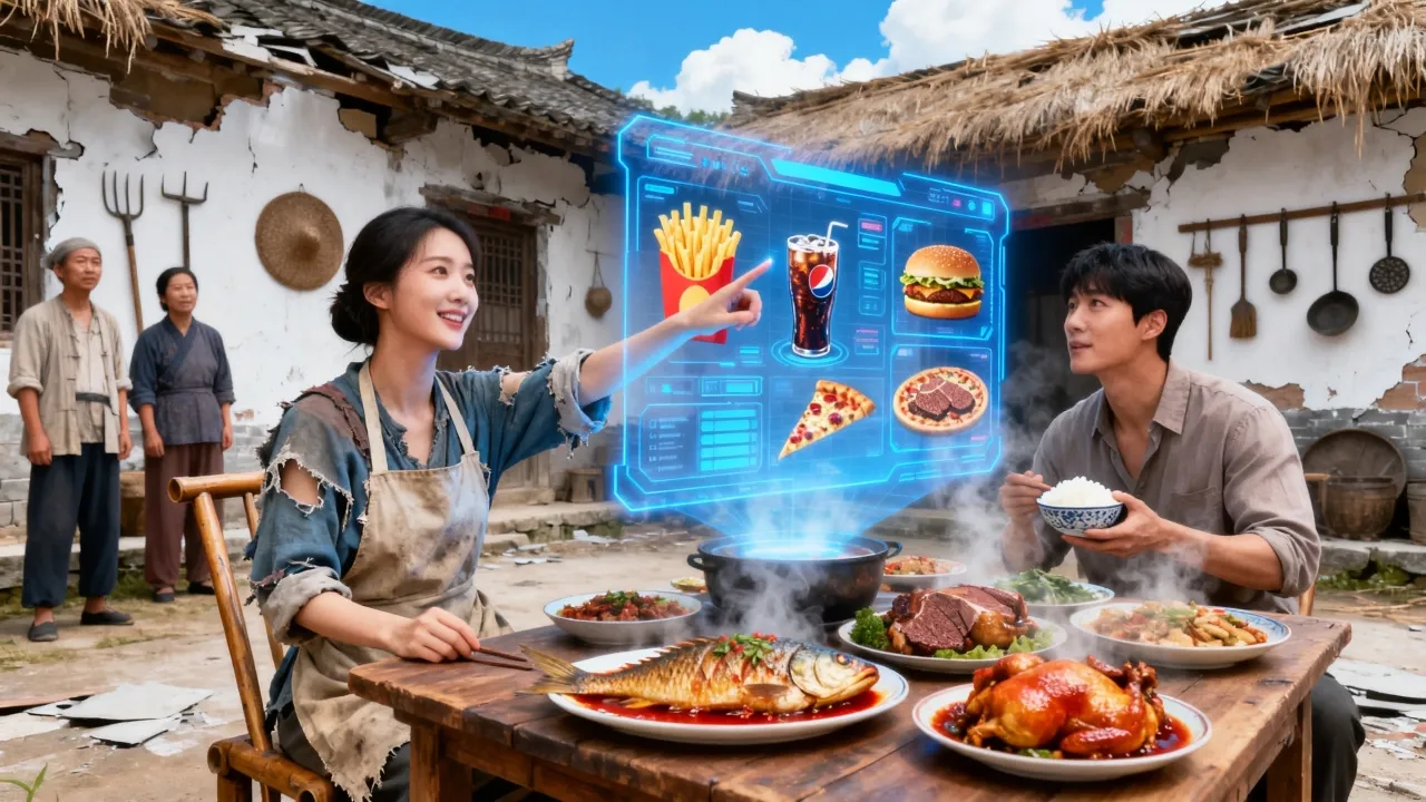Traveled To A Famine Era,I Awakened A God-Level System, Changed Fate, And Lived Rich With My Family. poster