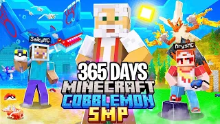 Tom tat 365 Ngay Minecraft Cobblemon SMP Sinh Ton Sieu Kho FULL MOVIE