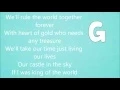 Download Lagu King of the world Lyrics, By Young Rising Sons