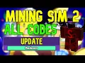 ALL Mining Sim 2 CODES Roblox Mining Simulator 2 Codes April 2023