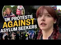 Download Lagu 'Send them back': Police swarm UK protests against hotels for asylum seekers