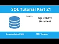 How To Update Existing Data From Tables SQL UPDATE Statement In Hindi Part - 21 SQL Tutorial