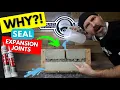 how and WHY you should seal your expansion joints with Self Leveling Sealant