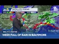 Rain basically all week in Baltimore