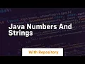Download Lagu java numbers and strings