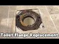 How to Replace Broken or Rusted Toilet Flange