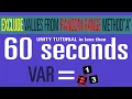 Unity Exclude values from Random Range Method A Tutorial in less than 1 Minute