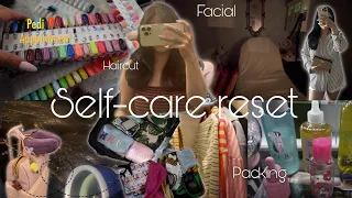 Self-Care Reset Packing Prepping for Vacation 7 Day