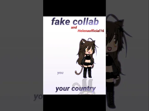 fake collab!!👀YOUTUBE🗣🔥✨️w MEEE🤍 #gacha #shorts #gachaclub #meme #edit