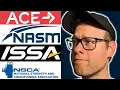 What Is The BEST Personal Training Certification NASM vs ISSA vs ACE vs ACSM vs NSCA vs NCSF