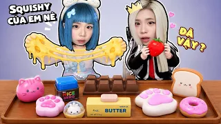 Ai là người Mở Hộp SQUISHY Xịn Nhất ✨| Simmy và Sammy 