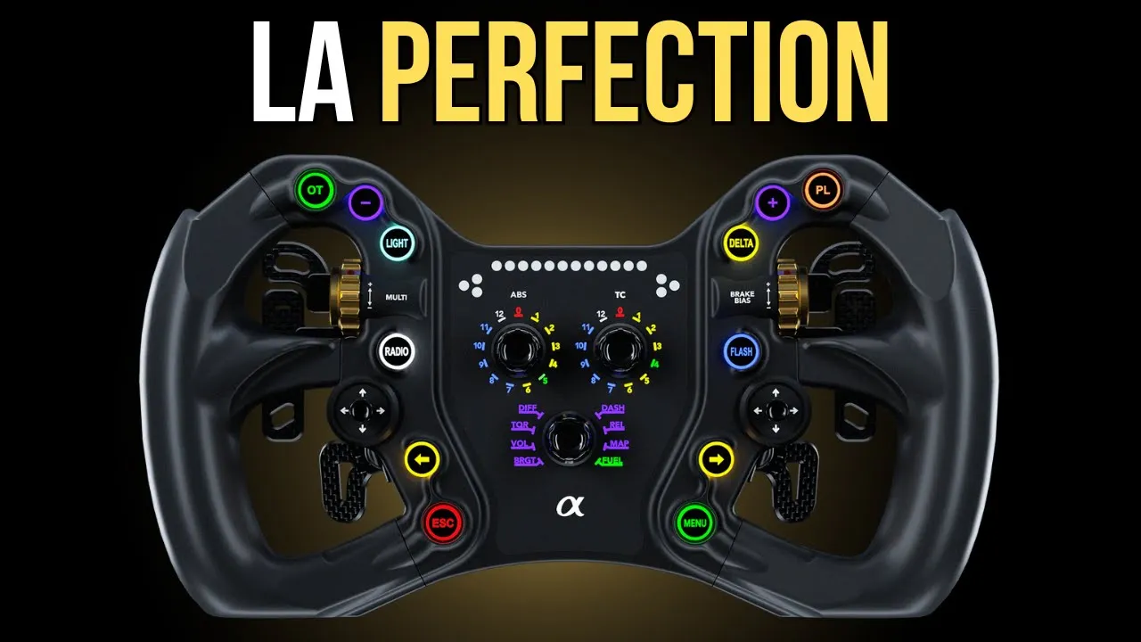Bavarian SimTec Alpha : un volant de luxe... ou juste un jouet cher ?
