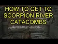 Elden Ring How to Get to Scorpion River Catacombs Scorpion River Catacombs Location Guide