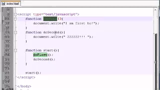 Beginner JavaScript Tutorial 10 Calling a Function From Another Function