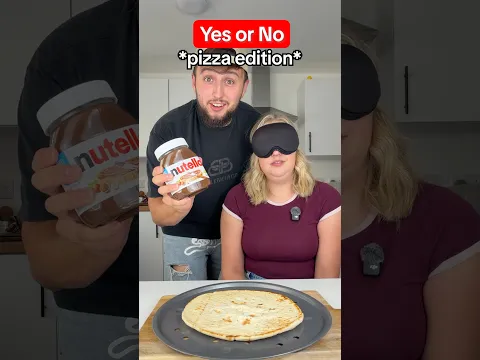 Yes or No! 😱 (Create A Pizza Challenge) #shorts