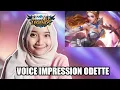 Lagu Voice Impression Odette - Mobile Legends