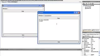 VB NET Tutorial 43 Saving Text Files Visual Basic 2008 2010