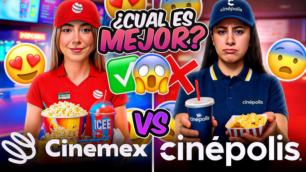 CINEPOLIS VS CINEMEX ¿Cual es mejor? 🍿😱| Hermanas JM