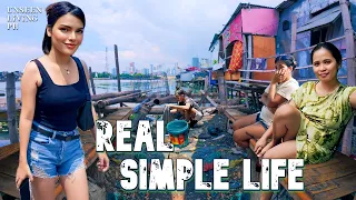 Philippines Unseen Slum Reality Non-Stop Life Inside Manila s Hidden Neighborhoods 4K