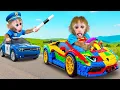 Download Lagu Macaco Bon Bon Com Doces Arco íris e colhe melancias gigantes com o patinho fofo
