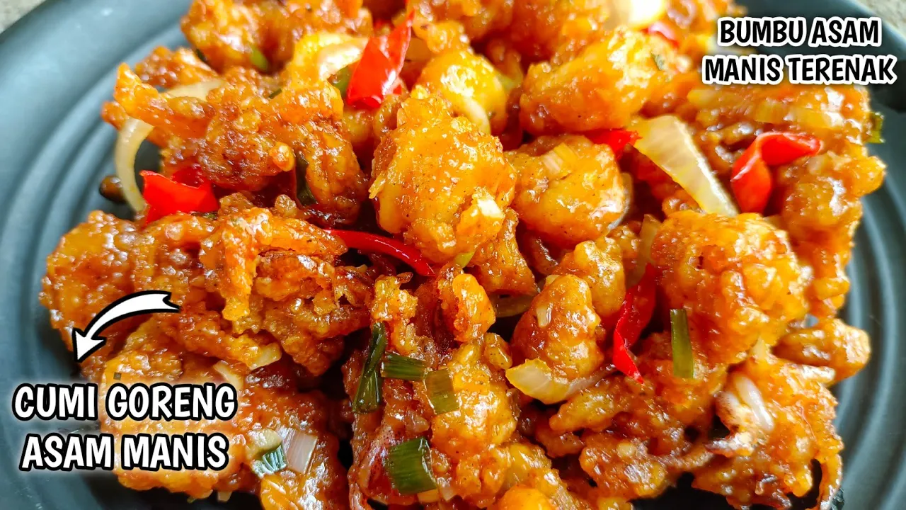 RESEP CUMI GORENG ASAM MANIS RESEP CUMI GORENG ASAM MANIS