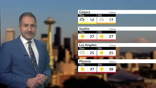 BBC Weather today in NORTH AMERICA - August 13th 2026
