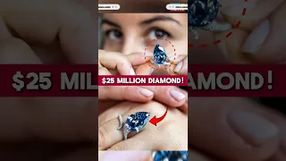 Record Blue Diamond Sells For 25 Million Diamond News Shorts Bluediamonds Dimond Usa 