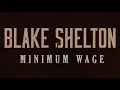 Blake Shelton - Minimum Wage