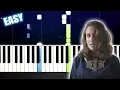 Alice Merton - No Roots - EASY Piano Tutorial by PlutaX