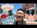 Testing the NEW Massive In-N-Out on the Vegas Strip vs Whataburger vs Posh Burger